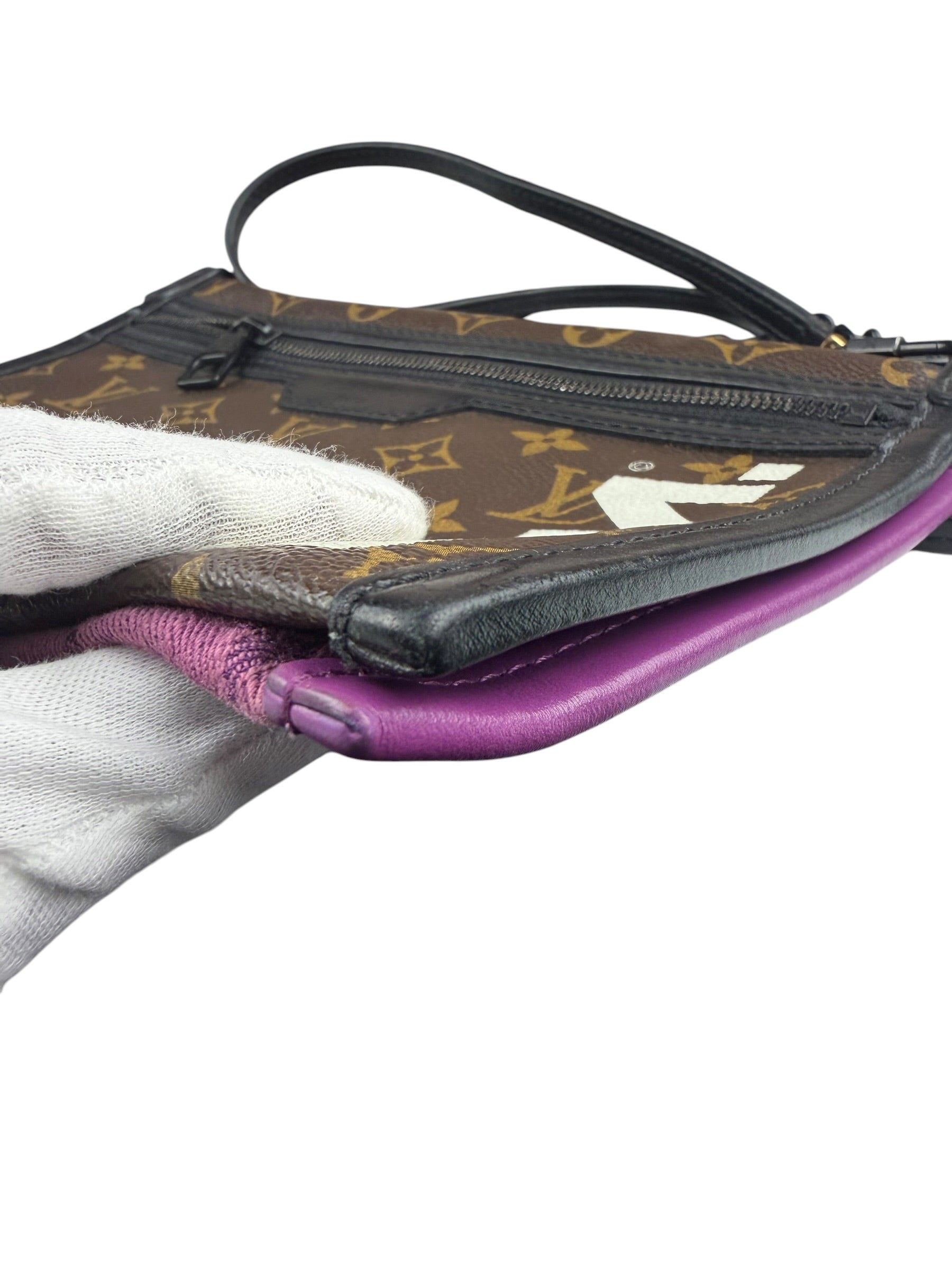 Louis Vuitton Limited Edition Flat Messenger Bag