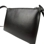 Fendi Roma Black Calf Leather Pochette Crossbody
