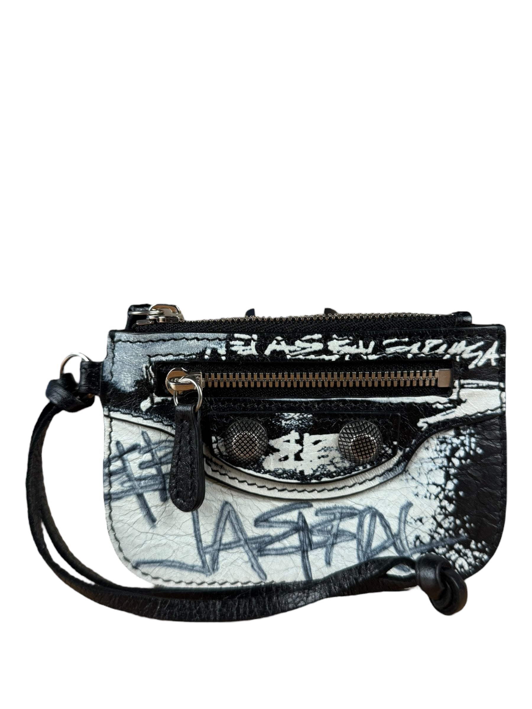 Balenciaga Graffiti  Zipper Pouch