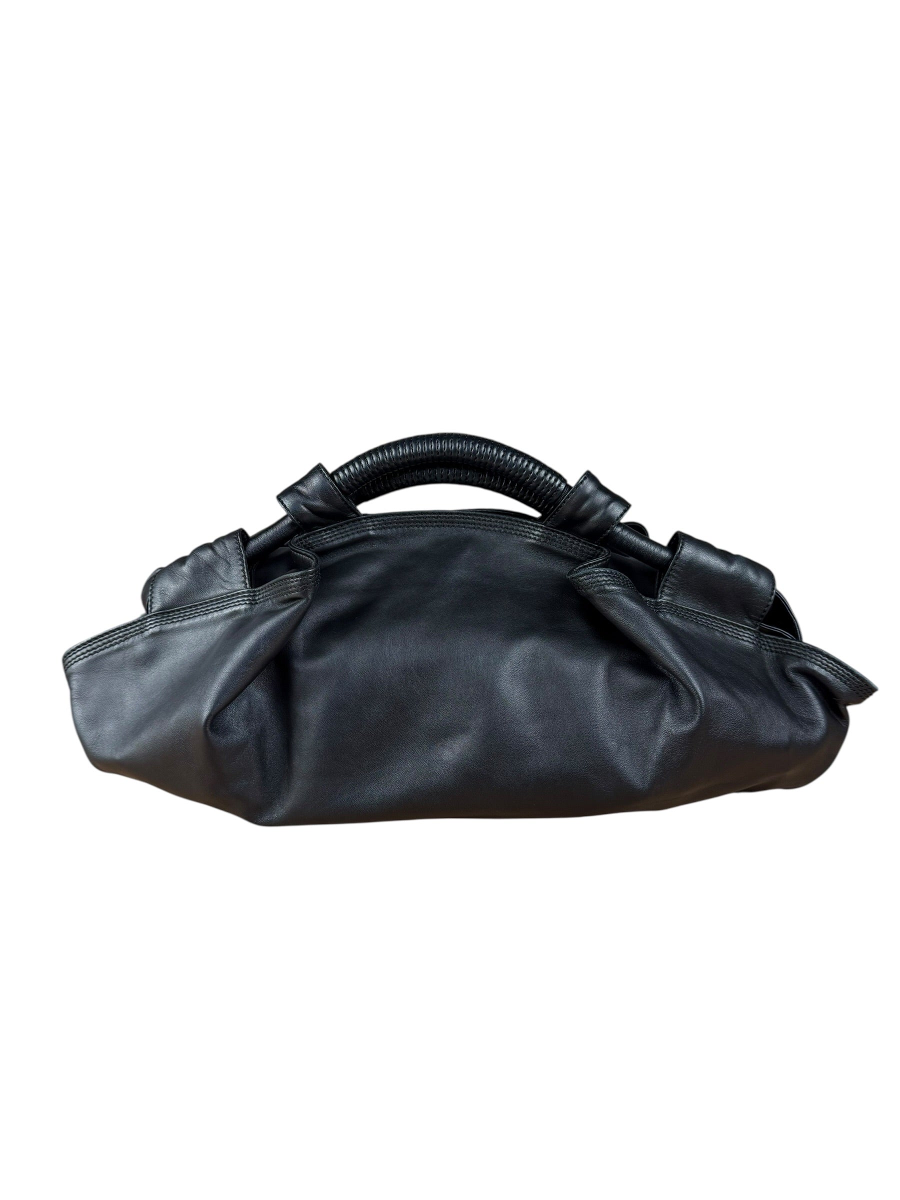 Loewe Black Leather Small Nappa Aire Handbag