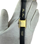 Cartier Tank Black Dial Manual Wind