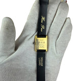 Cartier Tank Black Dial Manual Wind