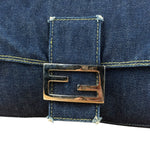 Fendi Vintage Dark Denim Baguette