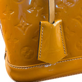 Louis Vuitton Vintage Monogram Vernis Alma MM Handbag Orange