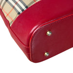 Burberry Brown/Beige House Haymarked Shoulder Bag