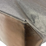 Burberry Grey Nylon/Leather Trim Tote