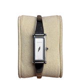 Gucci 1500L Silver Dial Bangle Watch
