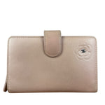 Chanel Light Pink Flower CC Snap Wallet 2011