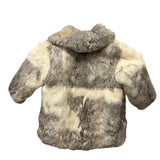 Vintage Ivory/Brown Chinchilla Fur Coat (Toddler's)