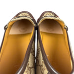 Gucci Horsebit GG Canvas Platform Loafers
