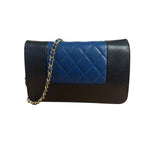 Chanel Bicolor Leather Mademoiselle Wallet On Chain 2017