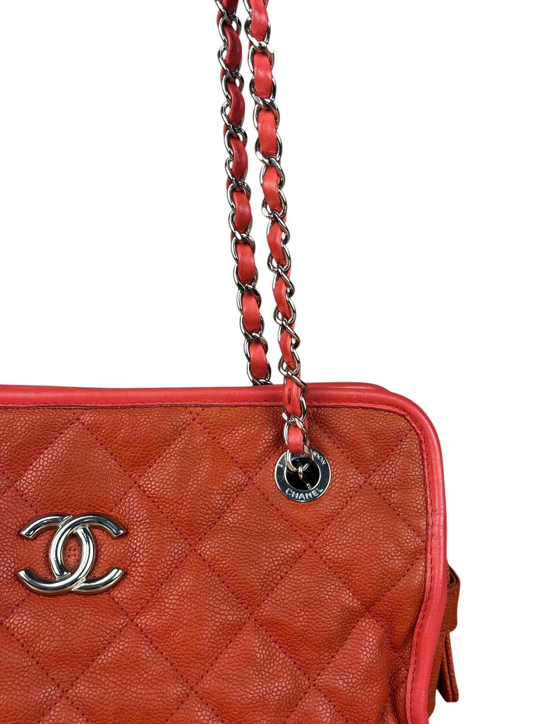 Chanel Sunset French Riviera Caviar Quilted Chain Shoulder Bag 2011