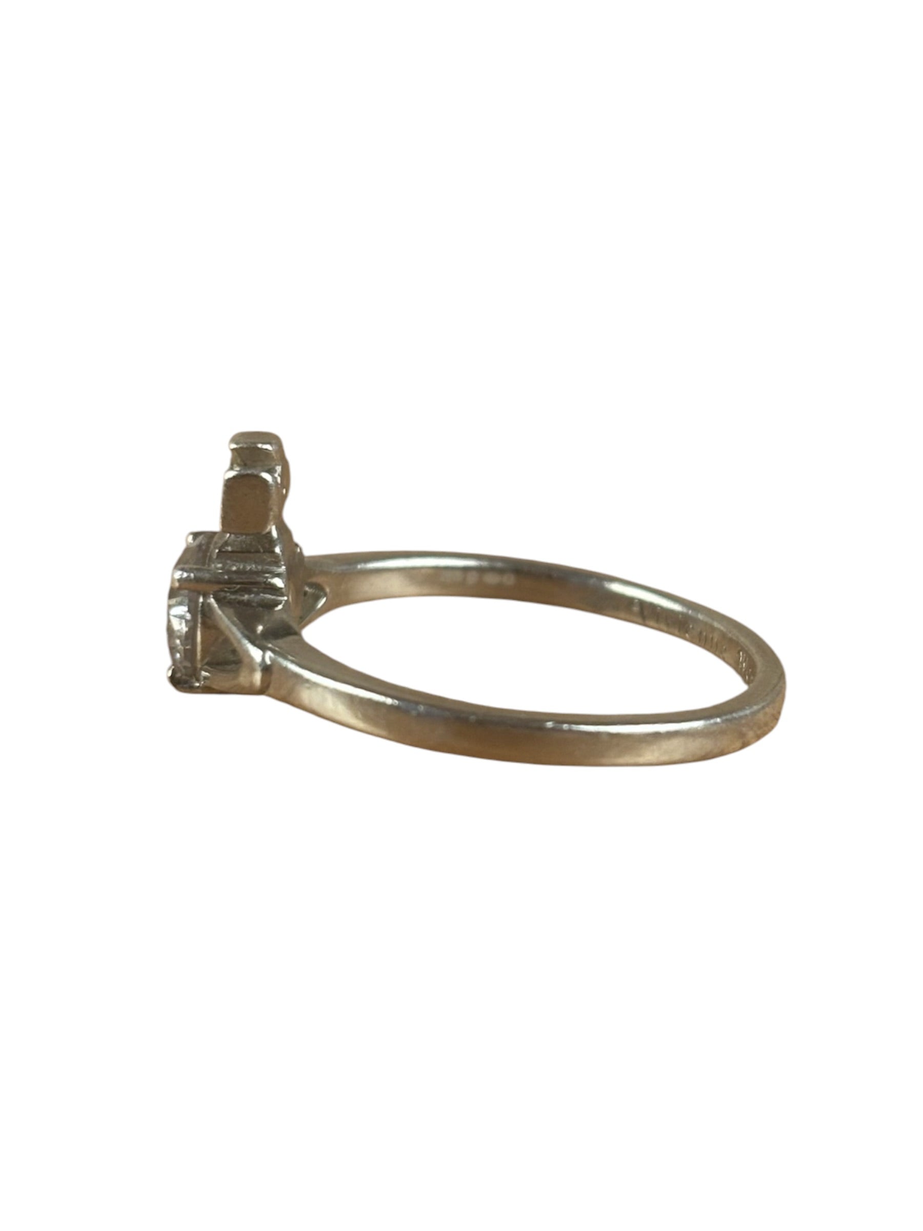 Vivienne Westwood Silver Bas Relief Ring