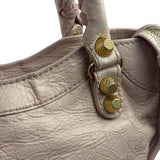 Balenciaga Pink Leather Le City Two-Way Bag
