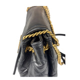 Saint Laurent Black Nolita Matelasse Leather Shoulder Bag