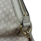 Gucci Vintage Beige Leather GG 2Way Bag