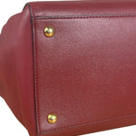 Fendi Red Leather 2Jours Handbag (Deterioration)