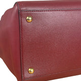Fendi Red Leather 2Jours Handbag (Deterioration)