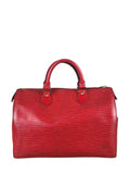 Louis Vuitton Red Epi Leather Speedy 30