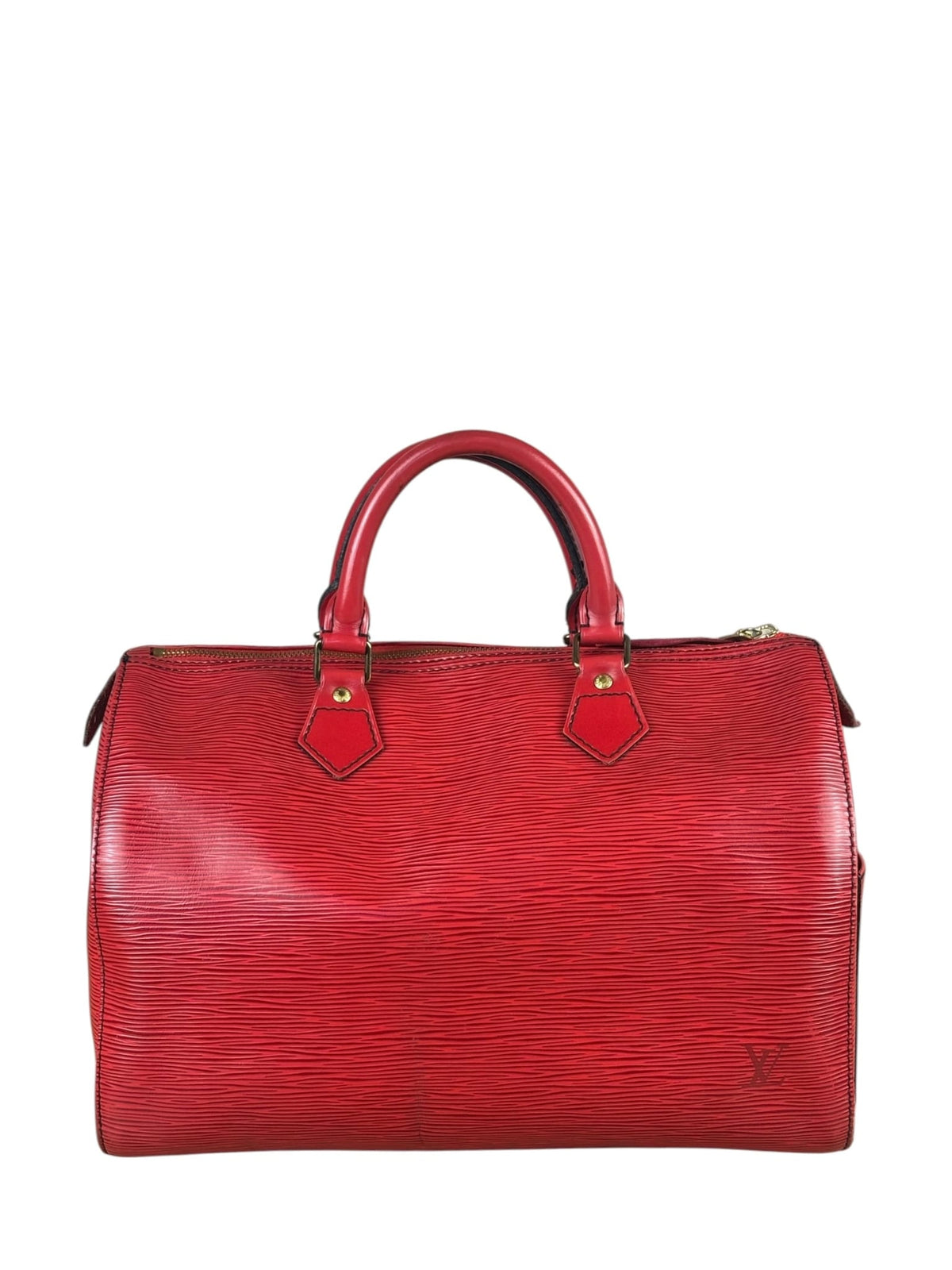 Louis Vuitton Red Epi Leather Speedy 30