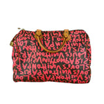 Louis Vuitton x Stephen Sprouse Graffiti Speedy 30 Pink