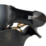 Hermes Sac Depeche Black Leather Heels