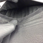 Gucci GG Black Leather Marmont Long Wallet