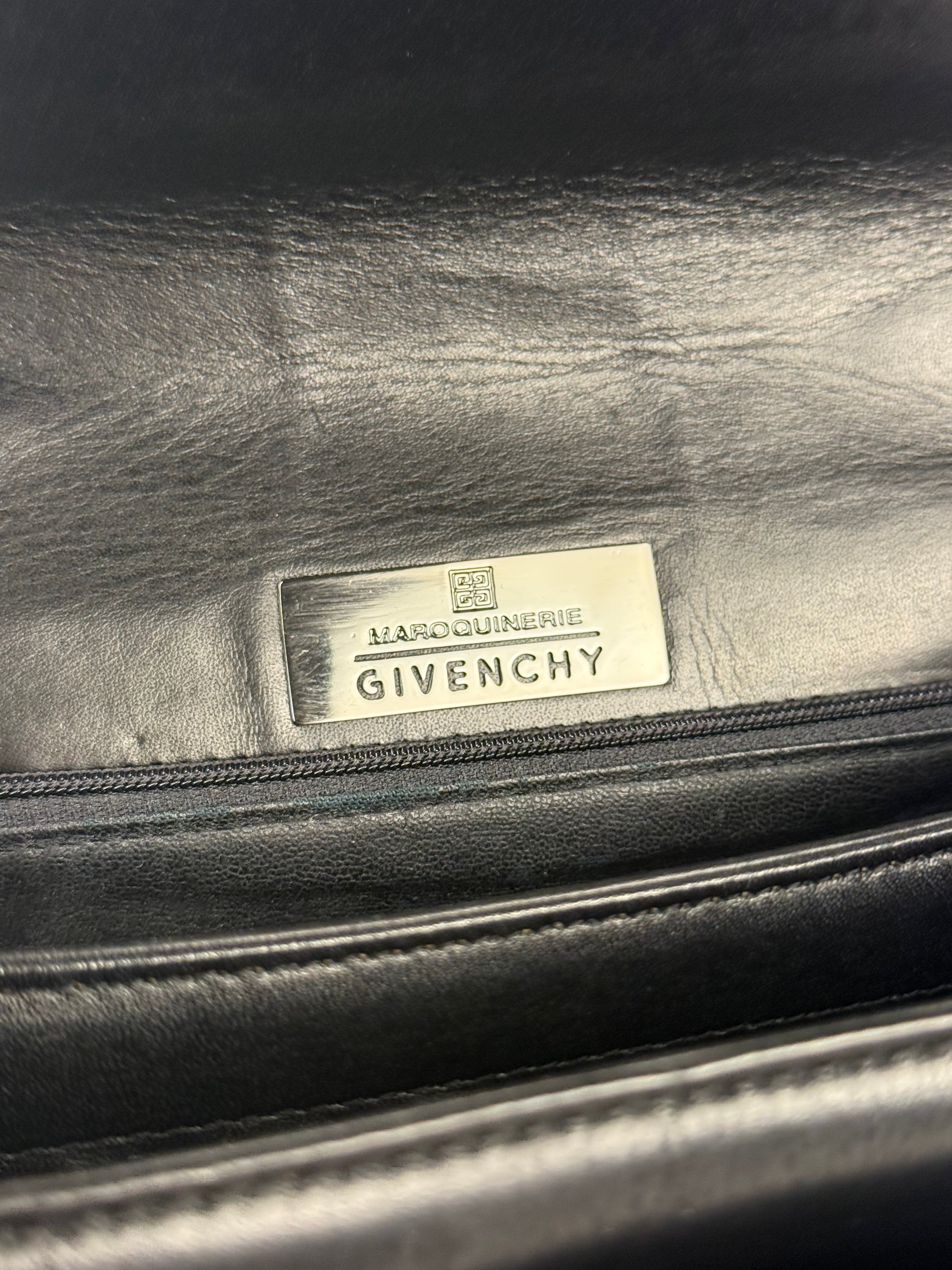 Givenchy Vintage Black Top Handle Bag