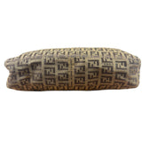 Fendi Vintage Brown Zucca Shoulder Bag