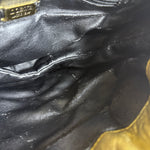 Loewe Gold Leather Anagram Shoulder Bag