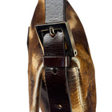 Fendi Pony Hair/Leather Trim Baguette