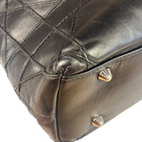 Christian Dior Black Leather Cannage Granville Chain Tote