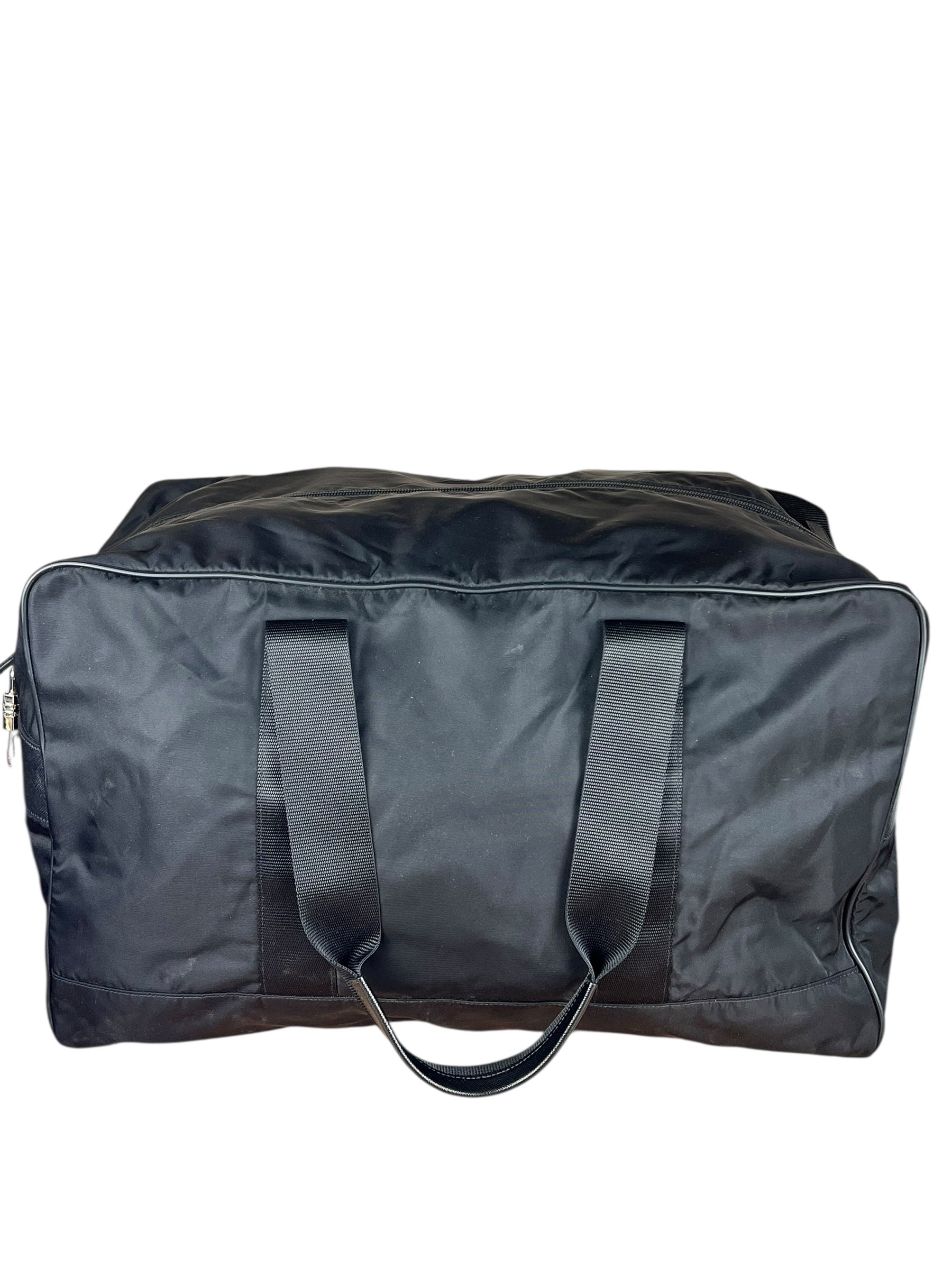 Prada Nylon Duffle Bag Black