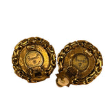 Chanel Vintage Faux Pearl Clip-On Earrings