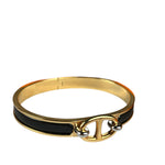 Hermes Enamel Mini Clic Chaine D'Ancre Bangle