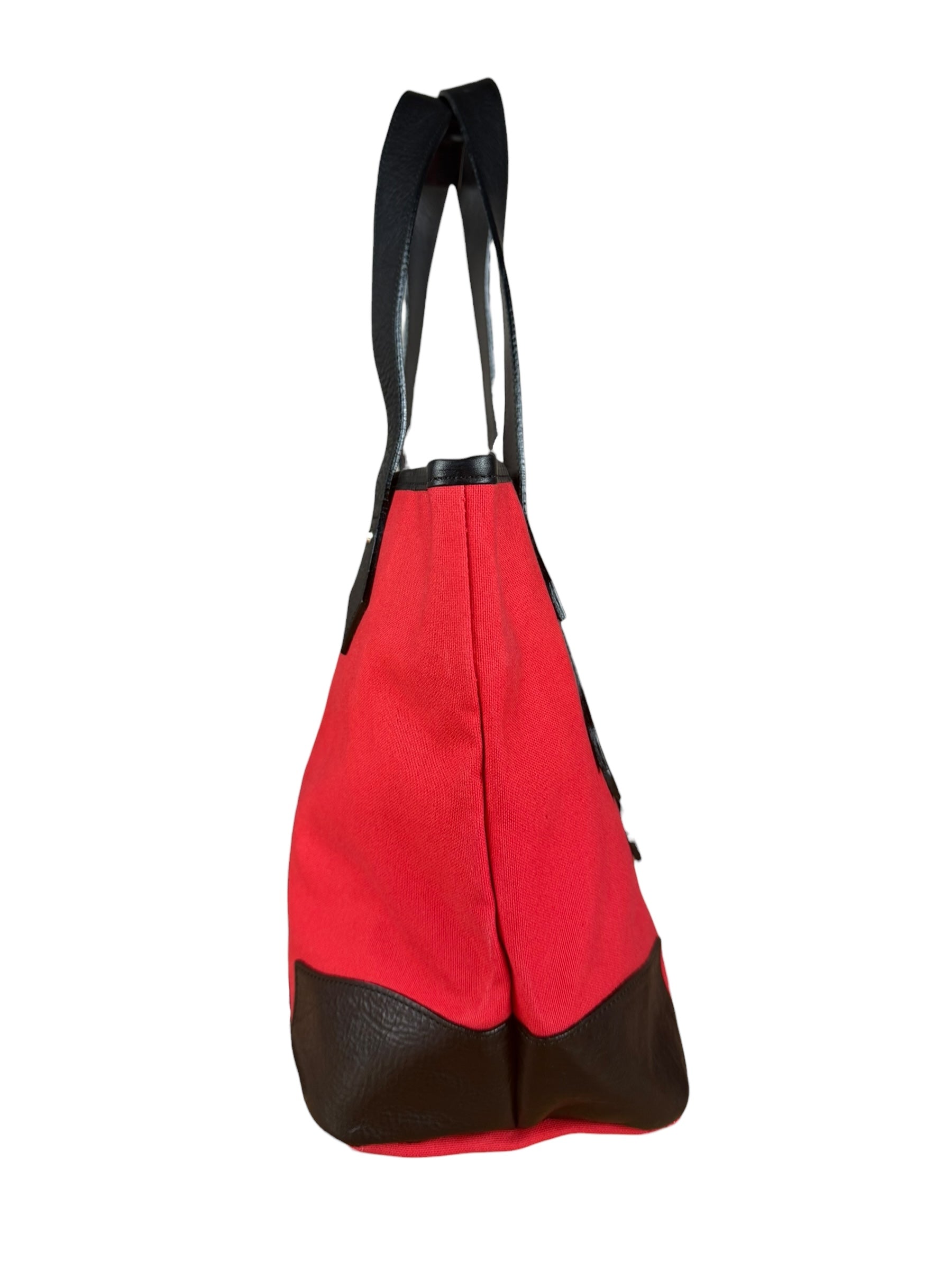 Vivienne Westwood Red Canvas Tote Bag