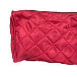 Prada Vintage Red Quilted Nylon Pouch MV599