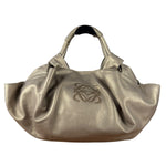 Loewe Metallic Beige Nappa Aire Handbag
