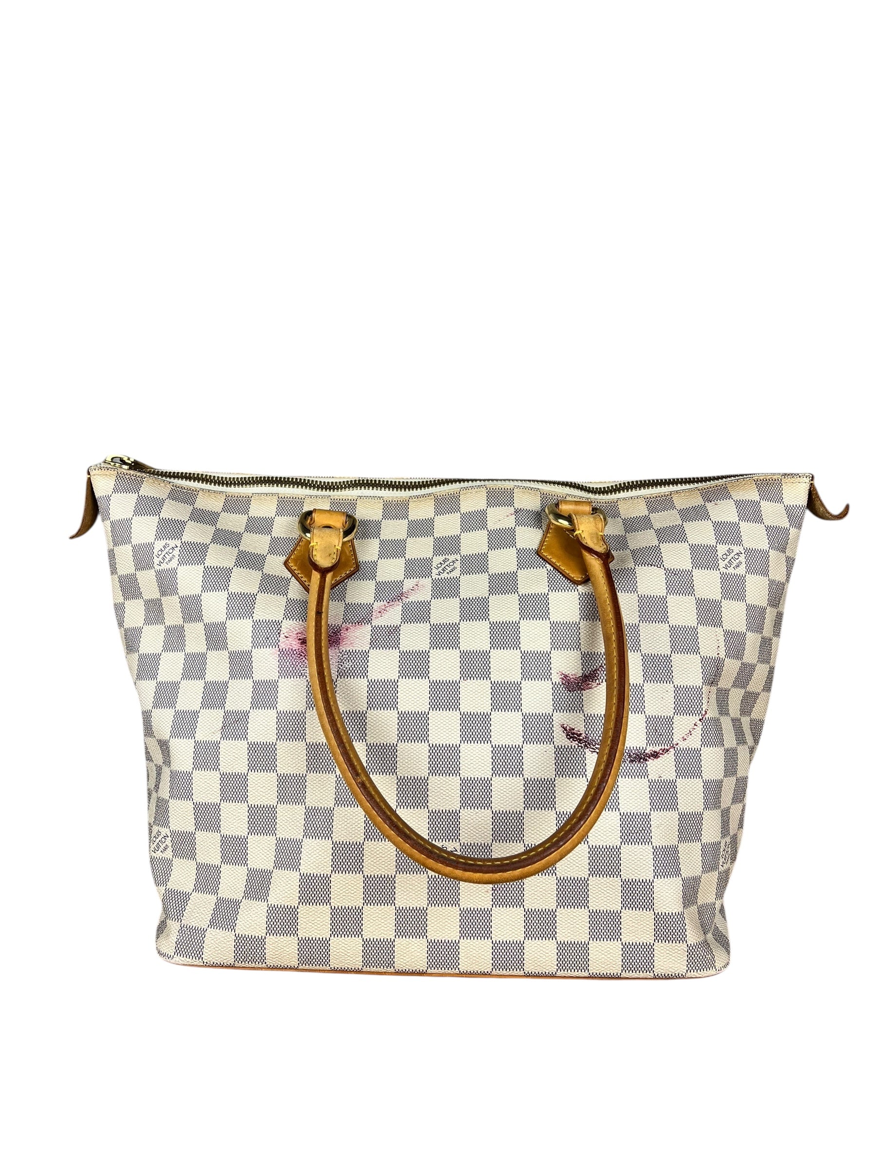 Louis Vuitton Damier Azur Saleya MM Tote