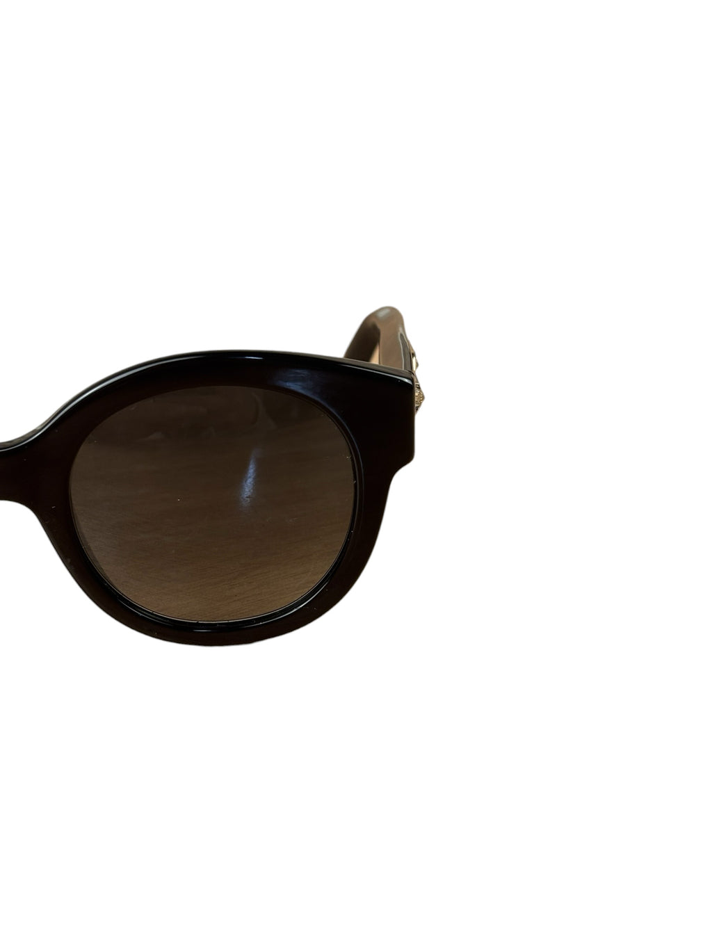 Gucci Black GG0207S Round-Frame Sunglasses