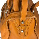 Balenciaga Brown Lambskin Riva Velo Two-Way Bag