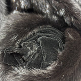Vintage Black Mink Fur Coat