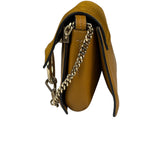 Chloe Mustard Yellow Leather/Suede Faye Bag