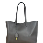 Yves Saint Laurent Leather East-West Shopping Tote Bag
