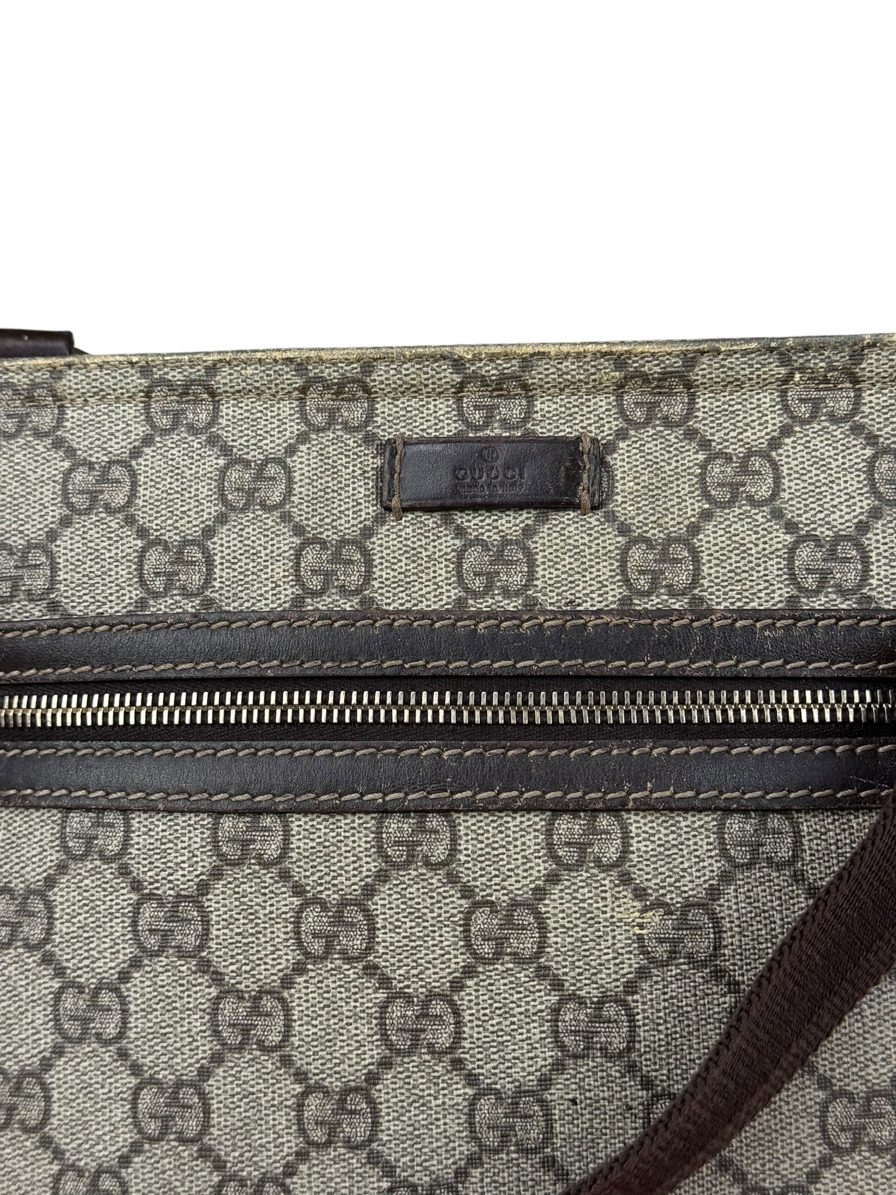 Gucci GG Coated Canvas Web Crossbody Bag