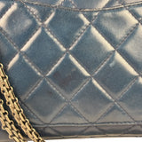 Chanel Blue Reissue 225 Double Flap Bag 1991