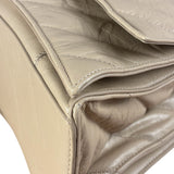 Balenciaga Beige Calfskin Crush Chain Bag