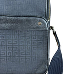 Givenchy Black Canvas Leather Lined Crossbody