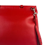 Gucci Red Bamboo Daily Leather Bag