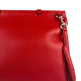 Gucci Red Bamboo Daily Leather Bag